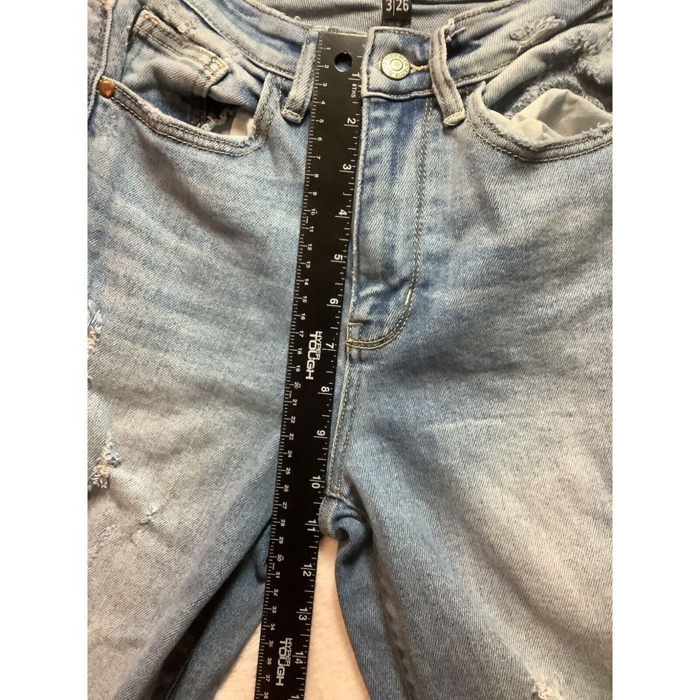Judy Blue Classic Light Blue Straight Jeans - Picture 9 of 11